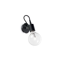 EDISON AP1 NERO - IdealLux-148908 - Fali lámpa