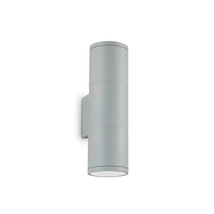 GUN AP2 SMALL GRIGIO - IdealLux-163628 - Kültéri fali lámpa