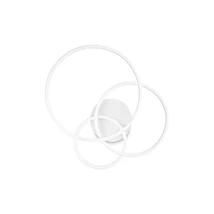 FRAME PL CERCHIO BIANCO - IdealLux-255019 - Mennyezet lámpa