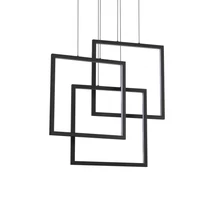 FRAME SP QUADRATO NERO - IdealLux-269375 - Függeszték