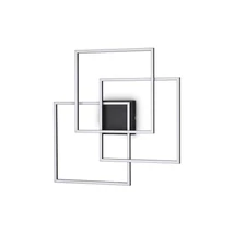 FRAME PL QUADRATO NERO - IdealLux-270678 - Mennyezet lámpa