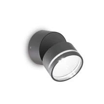 OMEGA AP ROUND ANTRACITE 3000K - IdealLux-285450 - Fali lámpa