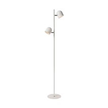 Lucide SKANSKA állólámpa modern stílus fém fehér kerek forma LED IP20 - 03703/10/31