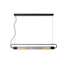 Lucide CALIXT függeszték modern stílus fém fekete henger forma E27 IP20 - 05433/02/30