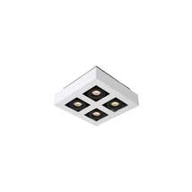 Lucide XIRAX mennyezeti spotlámpa modern stílus alumínium fehér fekete szögletes forma GU10-LED IP20 - 09119/21/31