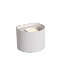 Lucide XIO fali lámpa modern stílus alumínium fehér kerek forma G9-LED IP20 - 09218/04/31