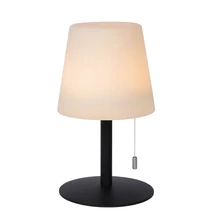 Lucide RIO kültéri asztali lámpa házikó stílus műanyag többszínű fekete kerek forma LED IP44 - 13815/02/99