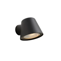 Lucide DINGO-LED fali lámpa modern stílus alumínium antracit kerek forma GU10-LED IP44 - 14881/05/30