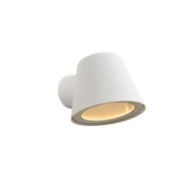Lucide DINGO-LED fali lámpa modern stílus alumínium fehér kerek forma GU10-LED IP44 - 14881/05/31