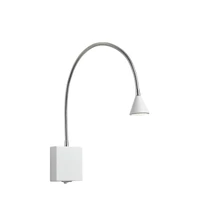 Lucide BUDDY fali lámpa modern stílus fém fehér króm LED IP20 - 18293/03/31