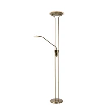 Lucide CHAMPION-LED állólámpa modern stílus fém bronz kerek forma LED IP20 - 19792/24/03