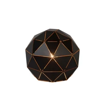 Lucide OTONA asztali lámpa modern stílus fém fekete kerek forma E27 IP20 - 21509/25/30