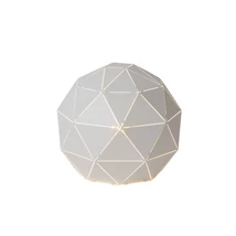 Lucide OTONA asztali lámpa modern stílus fém fehér kerek forma E27 IP20 - 21509/25/31