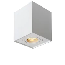 Lucide TUBE mennyezeti spotlámpa modern stílus alumínium fehér szögletes forma GU10 IP20 - 22953/01/31