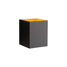 Lucide XERA fali lámpa modern stílus alumínium fekete szögletes forma G9 IP20 - 23253/01/30