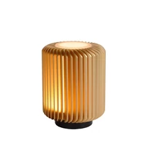 Lucide TURBIN asztali lámpa modern stílus alumínium matt arany-sárgaréz fekete henger forma LED IP20 - 26500/05/02