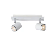 Lucide RILOU mennyezeti spotlámpa modern stílus fém fehér króm szögletes forma GU10-LED IP20 - 26994/10/31
