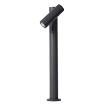 Lucide TATUM kültéri állólámpa modern stílus alumínium antracit henger forma LED IP65 - 27895/05/29