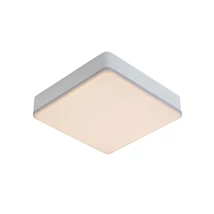 Lucide CERES-LED fürdőszobai mennyezet lámpa modern stílus alumínium fehér szögletes forma LED IP44 - 28113/30/31