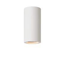 Lucide GIPSY mennyezeti spotlámpa modern stílus gipsz fehér henger forma GU10 IP20 - 35100/14/31