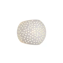 Lucide GIPSY fali lámpa modern stílus gipsz fehér félkör forma G9 IP20 - 35203/13/31