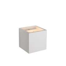 Lucide GIPSY fali lámpa modern stílus gipsz fehér szögletes forma G9 IP20 - 35208/01/31