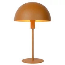 Lucide SIEMON asztali lámpa modern stílus acél okkersárga kerek forma E14 IP20 - 45596/01/44