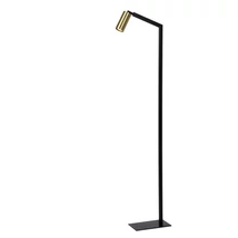 Lucide SYBIL állólámpa modern stílus acél fekete matt arany-sárgaréz szögletes forma GU10 IP20 - 45799/01/30