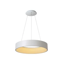 Lucide TALOWE LED függeszték modern stílus alumínium fehér kerek forma LED IP20 - 46400/42/31