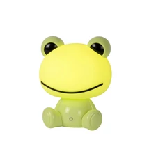Lucide DODO Frog gyerek asztali lámpa klasszikus stílus műanyag zöld LED IP20 - 71592/03/85