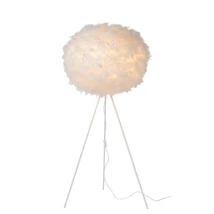 Lucide GOOSY SOFT állólámpa modern stílus műanyag fehér kerek forma E27 IP20 - 71767/50/31