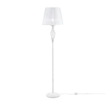 Maytoni GRACE állólámpa organza fehér 1x E14 - ARM247-11-G