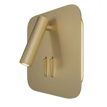 Maytoni IOS 176 fali lámpa alumínium matt arany 1x LED - C175-WL-01-6W-MG