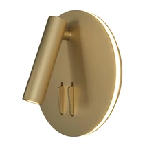 Maytoni IOS 176 fali lámpa alumínium matt arany 1x LED - C176-WL-01-6W-MG