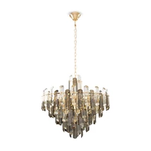 Maytoni FLARE függeszték fém arany 8x E14 - DIA200PL-08G