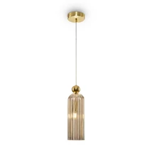 Maytoni ANTIC függeszték üveg konyak 1x E14 - MOD302PL-01CG