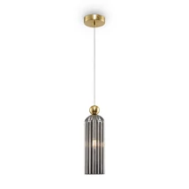 Maytoni ANTIC függeszték üveg szürke 1x E14 - MOD302PL-01GR