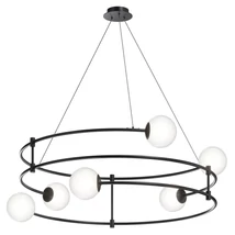 Maytoni BALANCE függeszték üveg  6x G9 - MOD317PL-06B