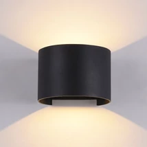Maytoni FULTON kültéri fali lámpa fém fekete 1x LED IP54 - O573WL-L6B