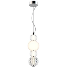 Maytoni COLLAR függeszték üveg áttetsző 1x LED - P069PL-L17CH3K