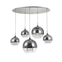 Maytoni FERMI függeszték fém nikkel 5x E27 - P140-PL-170-5-N