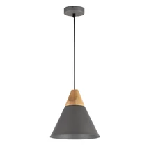 Maytoni BICONES függeszték fém szürke 1x E27 - P359-PL-220-C