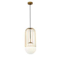 Maytoni TELFORD függeszték üveg fehér 1x E27 - P363PL-01G