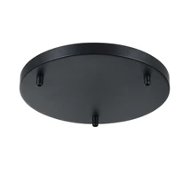 Maytoni BASE mennyezetrózsa fém fekete - SPR-BASE-R-03-B