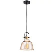 Maytoni IRVING függeszték üveg borostyán 1x E27 - T163-11-R