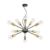 Maytoni JACKSON függeszték fém fekete 12x E27 - T546PL-12B