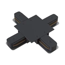 Maytoni X-CONNECTOR toldóelem 1-fázisú beépített sínhez alumínium fekete - TRA002CX-11B