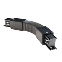 Maytoni FLEXIBLE CONNECTOR toldóelem 3-fázisú sínhez műanyag fekete - TRA005CF-31B