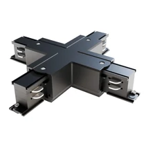 Maytoni X-CONNECTOR toldóelem 3-fázisú sínhez műanyag fekete - TRA005CX-31B