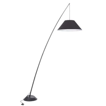Maytoni CAMPANULA  állólámpa szövet fekete 1x E27 - Z002FL-01B